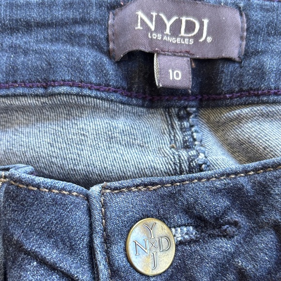 NYDJ Ami Skinny Stretch Blue Jeans Size 10 - Picture 5 of 8